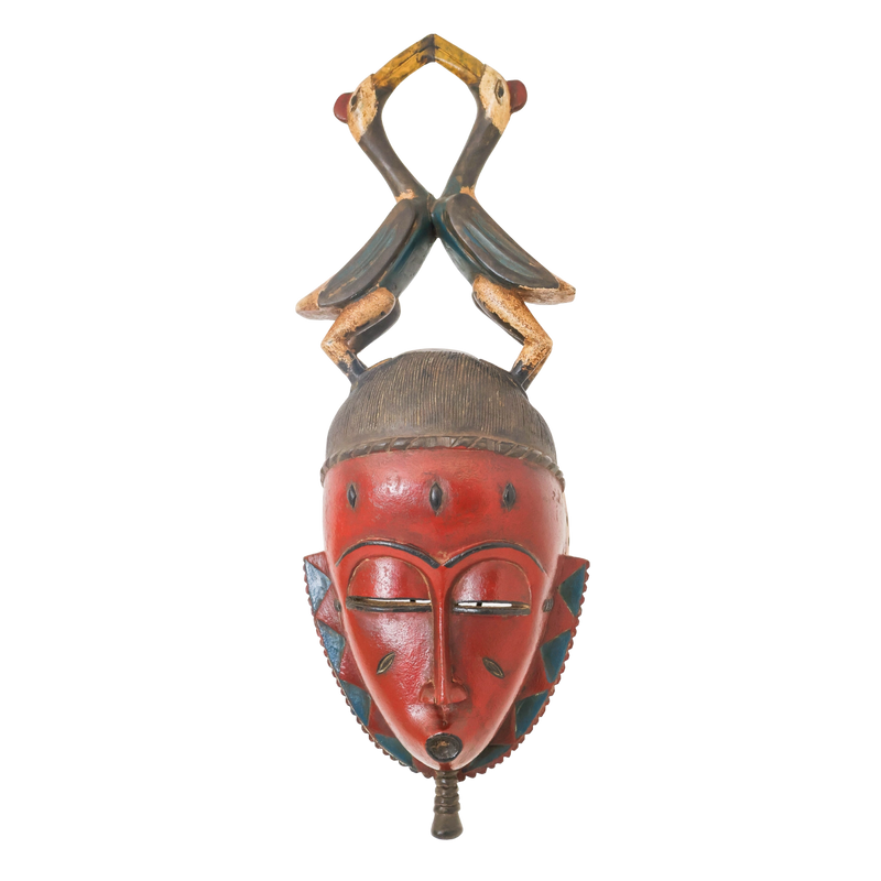 Wedding mask from Ivory Coast