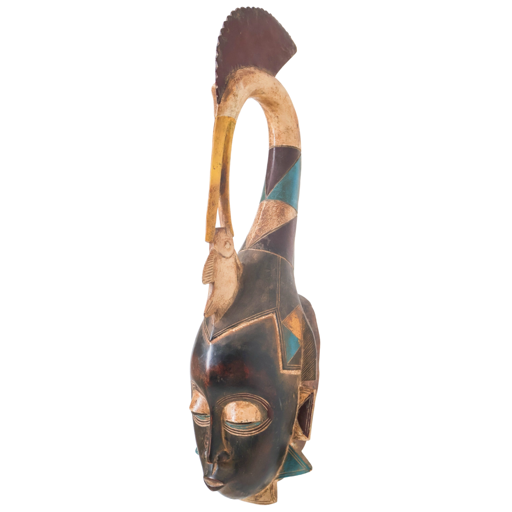 Messanger Mask from Ivory Coast
